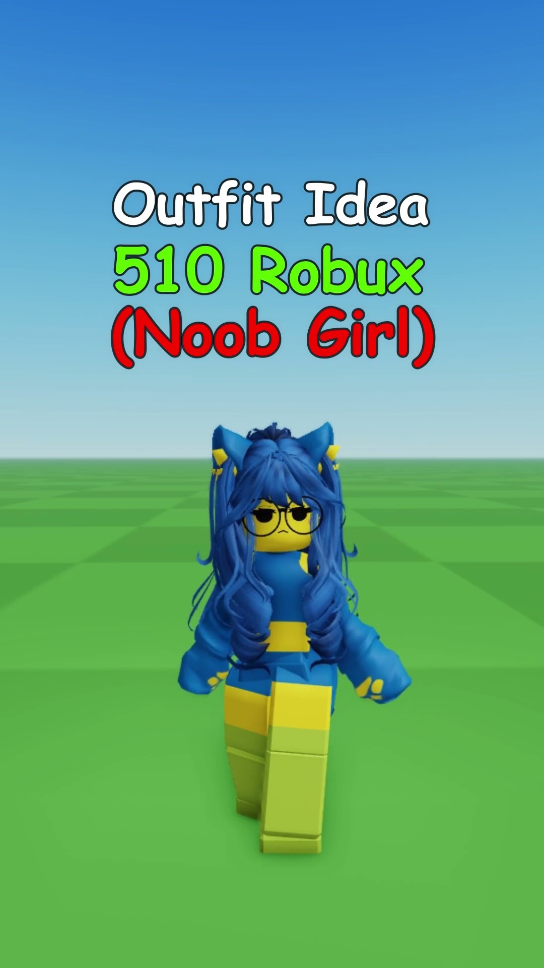 Making Roblox Noob Girl Outfit Idea 💖 